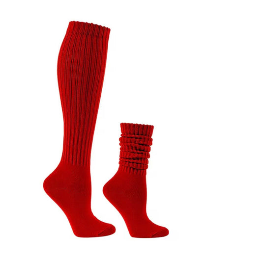 Plain Slouch Socks