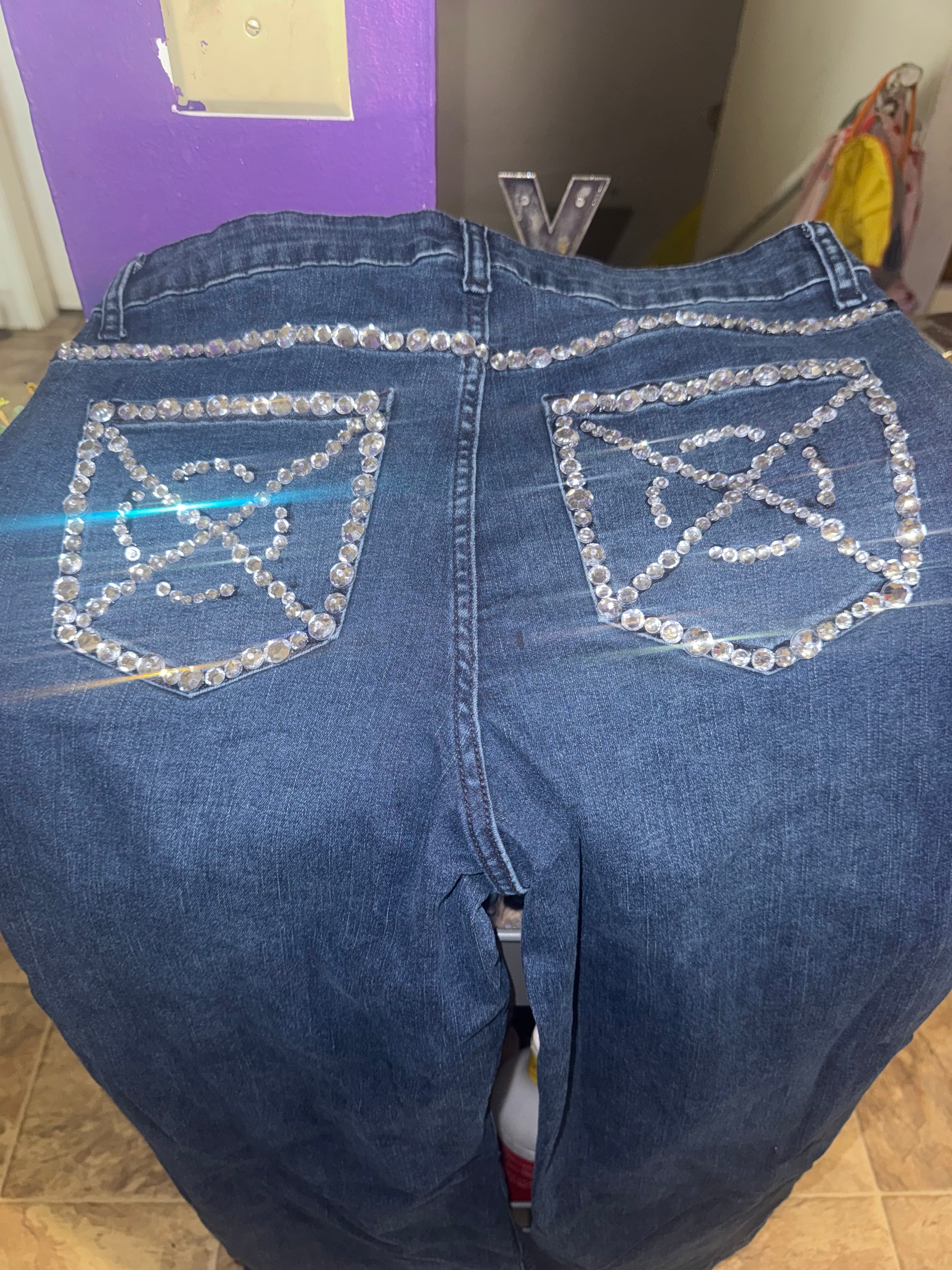 Custom jeans