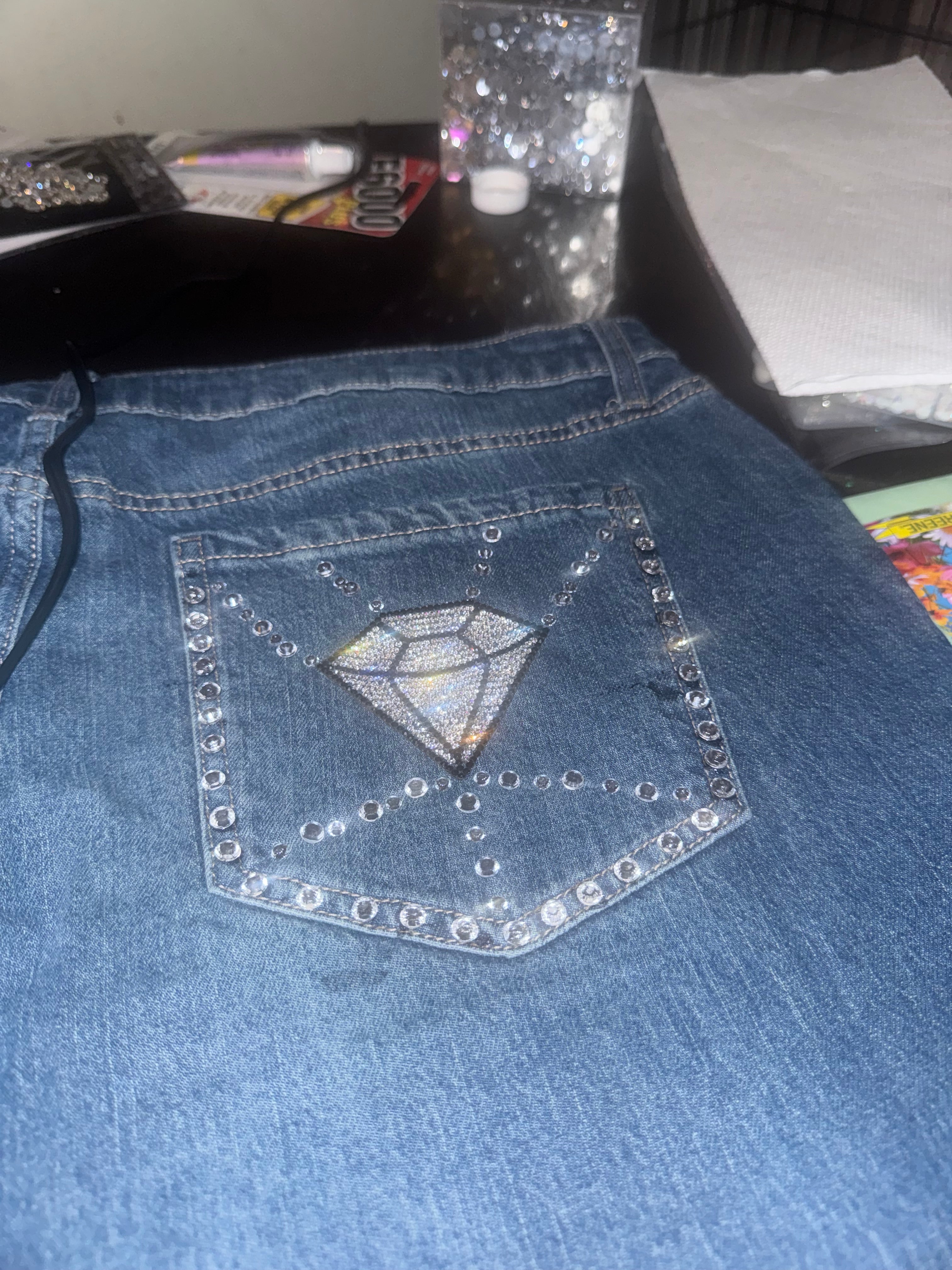 Custom jeans
