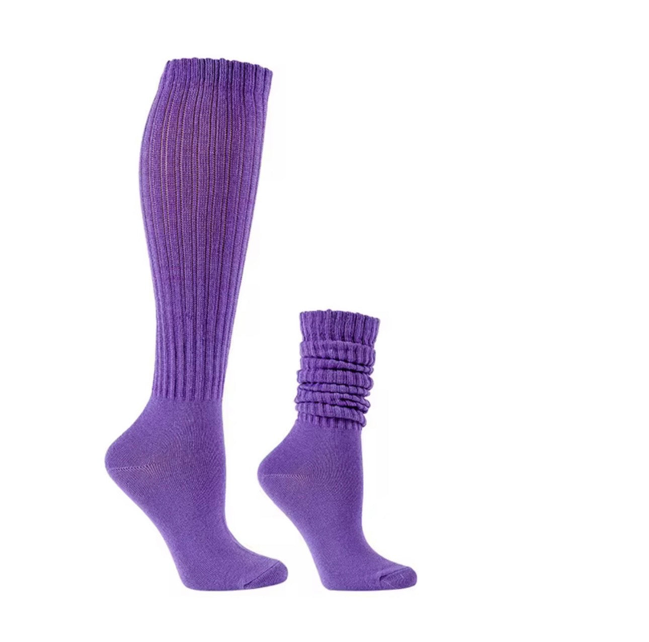 Plain Slouch Socks