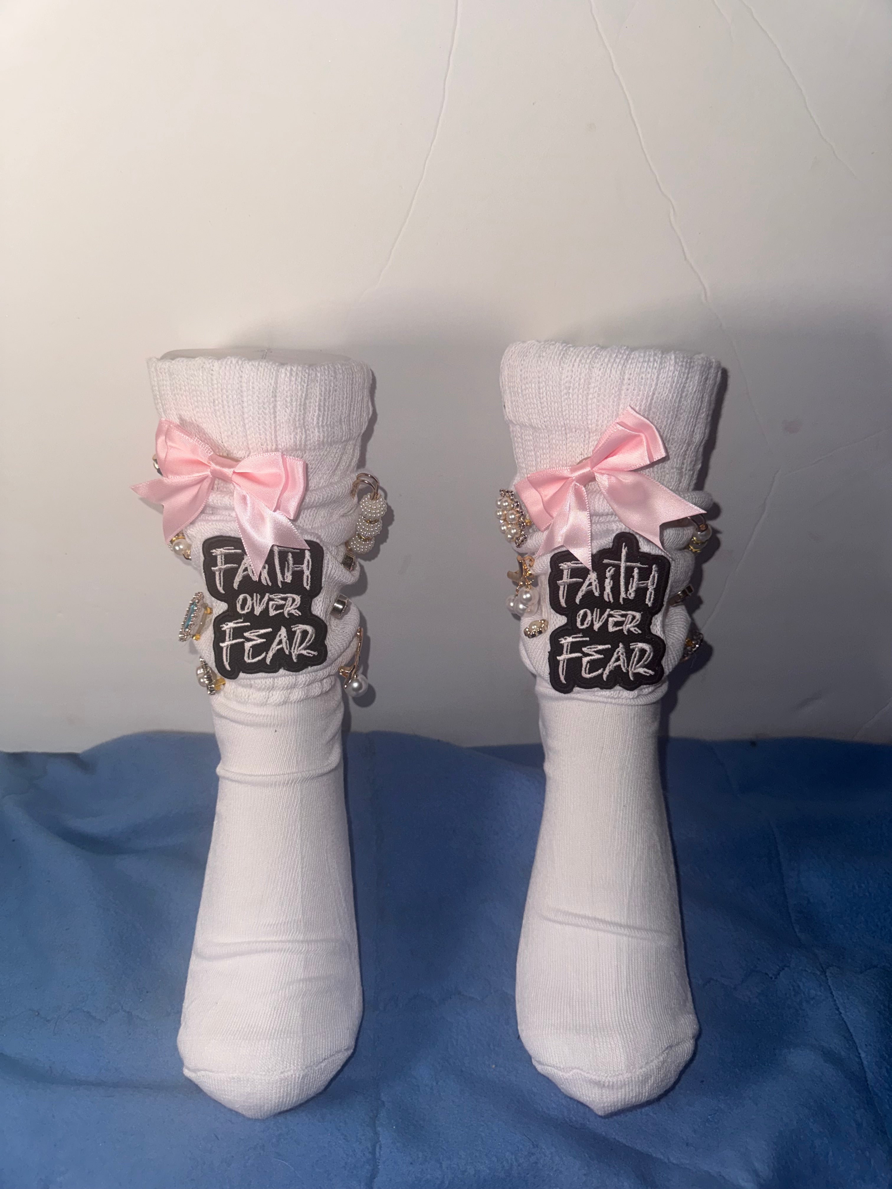 Faith Over Fear Junk Socks