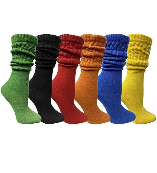 Plain Slouch Socks
